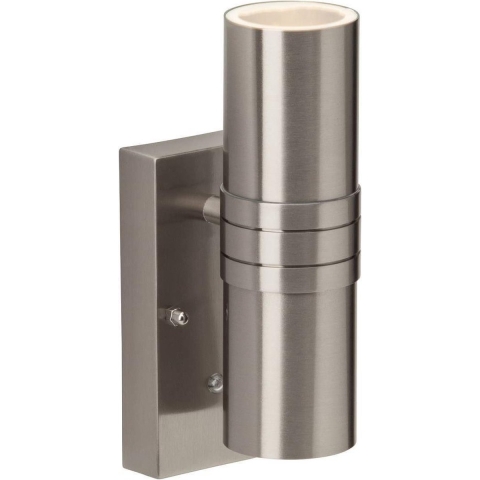 Brilliant Hanni G96254/82 Buitenlamp (wand) LED GU10 6 W RVS