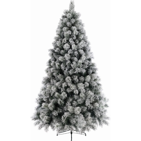 Vancouver kunstkerstboom d172h300 cm groen/wit kerst - Everlands