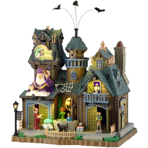 Halloweenminiatuur Spells Abound 23x30x33 cm - Lemax