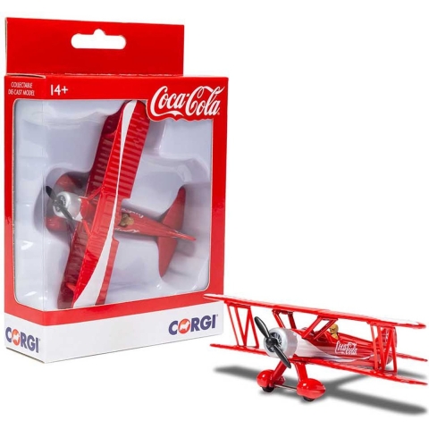 Coca-Cola Stearman Vliegtuig kerst - My village