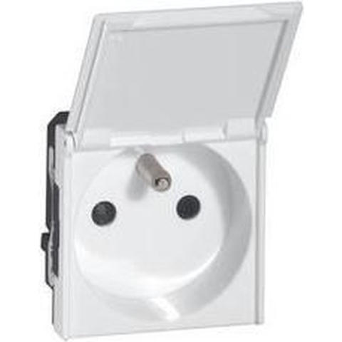 Legrand 077119 Contactdoos Mosaic Wit 1 stuk(s)