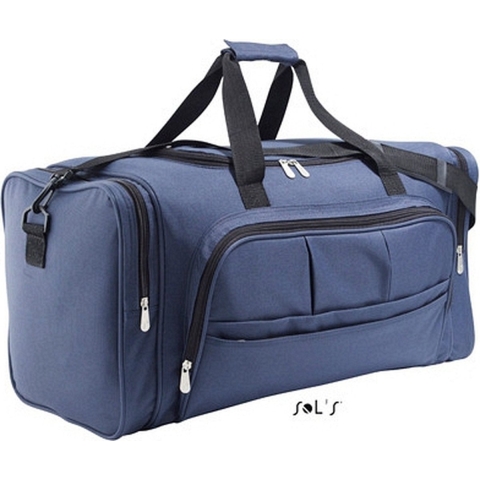 Reistas/weekendtas/sporttas model Dynamic - navy blauw - 62 x 30 x 26 cm -