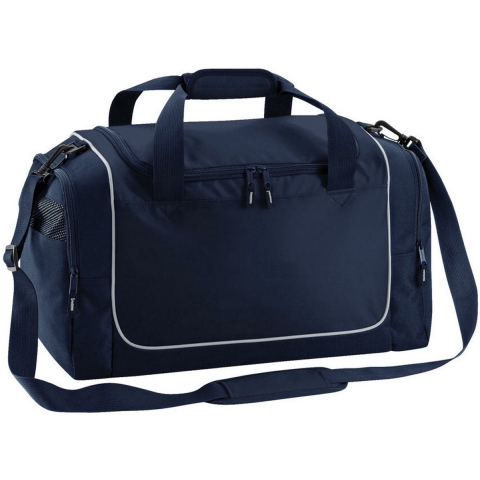 Sporttas/reistas Locker - 30 Liter - schouderband - 3 vakken - navy/grijs - 47 x 30 x 27 cm -