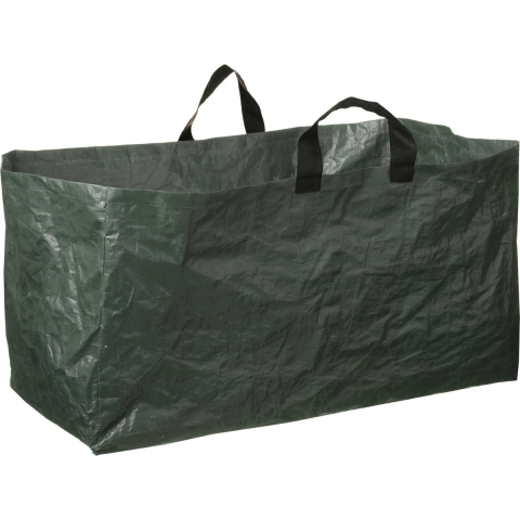 Tuinafvalzak voor kofferbak - groen - 225 liter - vierkant - afvalzak -