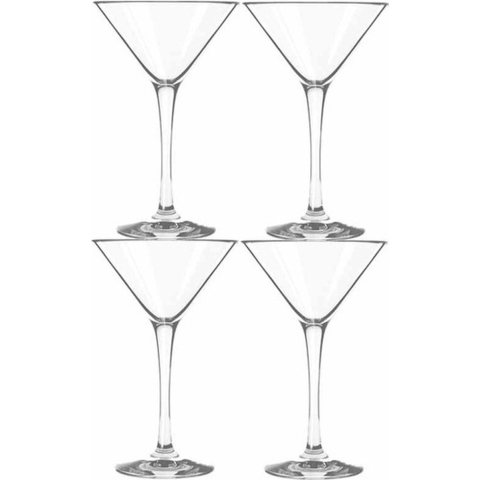 Royal Leerdam Cocktailglazen - 4x stuks - glas - 250 ml - Cosmopolitan -