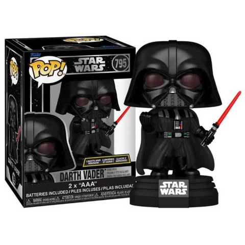 Star Wars Funko Pop Vinyl: Darth Vader (with Lights & Sound)