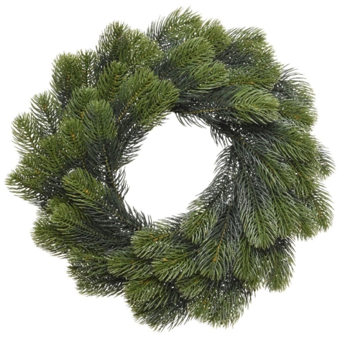 Winnipeg krans d40 cm groen kerst - Everlands