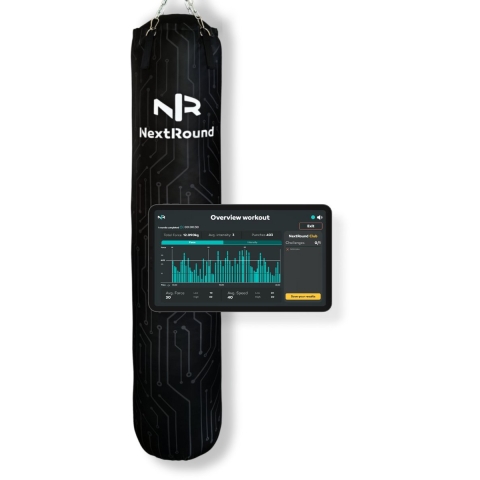 NextRound Smart Boxing Bag Inclusief Tablet Interface
