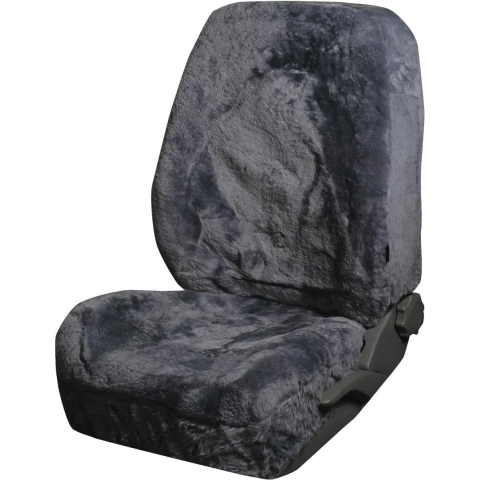 HP Autozubehör 19767 Vollbezug Lammfell Schwarz VS Autostoelhoes Zwart