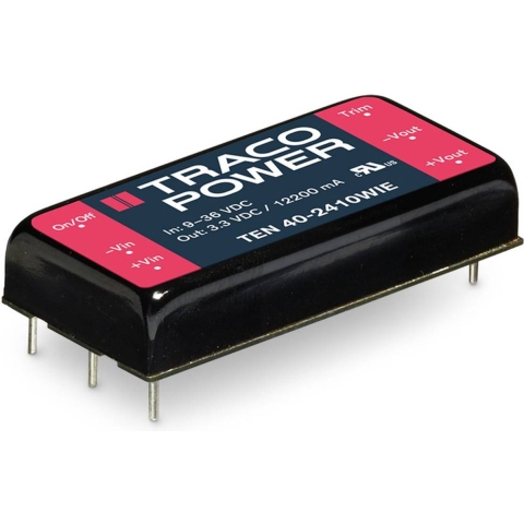 TracoPower TEN 40-2412WIE DC/DC-converter, print 3.333 A 40 W Aantal uitgangen: 1 x Inhoud 1 stuk(s)