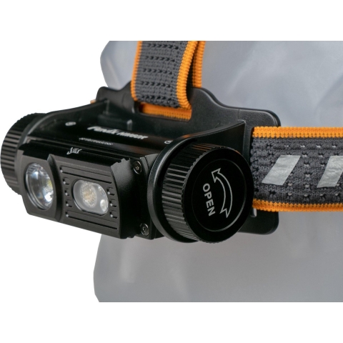 Fenix Light HM60R Hoofdlamp LED werkt op een accu