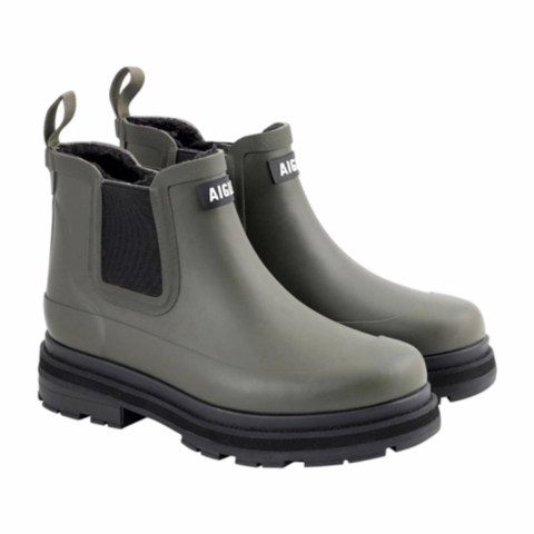 Aigle Enkellaarzen Soft Rain Fur, avocat, Maat: 39