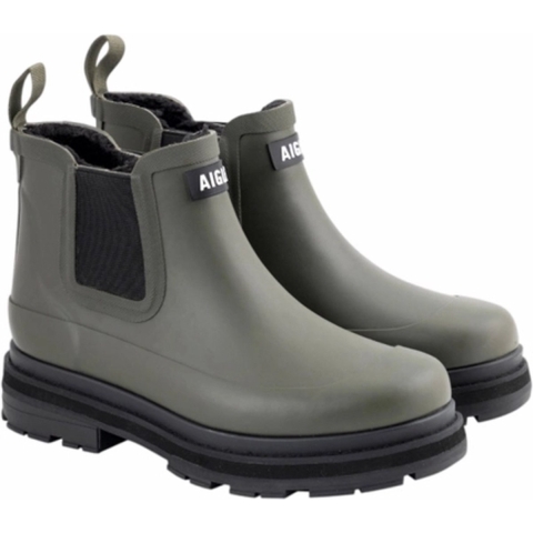 Aigle Enkellaarzen Soft Rain Fur, avocat, Maat: 40
