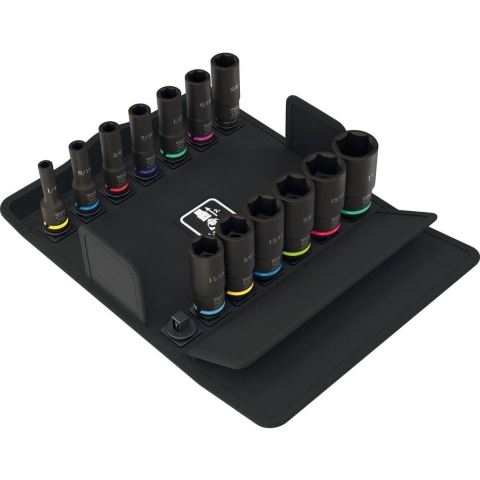 Wera 05005581001 13-delige 8790 B Impaktor Deep Imperial Set 1 Doppenset In Box - 3/8"