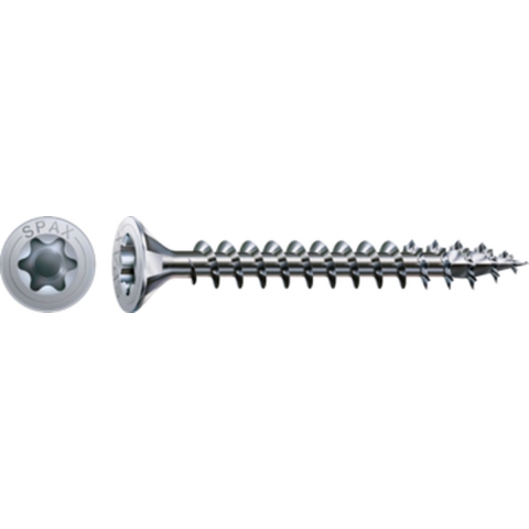 SPAX 191010400455 SPAX Seko-T-Tg Houtschroef 4 mm 45 mm Torx, Binnen-T Staal Galvanisch verzinkt 500 stuk(s)
