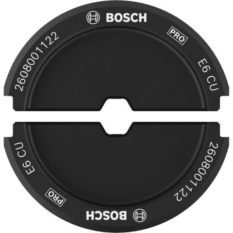 Bosch Accessories 2608001122 2608001122 Krimpinzetstuk Buiskabelschoenen, Buisconnectoren 6 tot 6 mm²