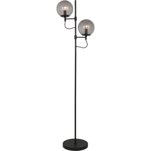 Lucande - Sotiana 2 Vloerlamp Black