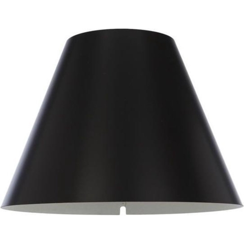 Luceplan - Costanzina Scherm Liquorice Black