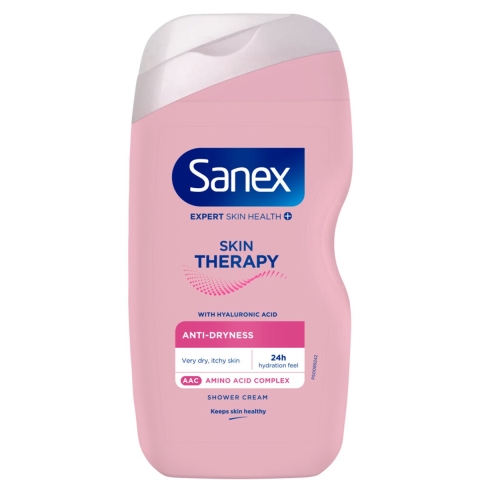 6x Sanex Douchegel Skin Therapy Anti Dryness 450 ml