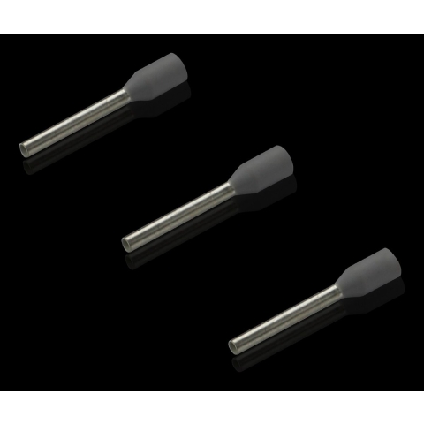 Rittal 4050.738 Adereindhulzen 0.75 mm² Deels geïsoleerd Grijs 1000 stuk(s)