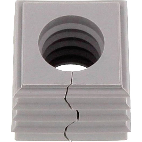 CONTA-CLIP KDS-DE 11-12 GR Afdichtingselement Thermoplastisch elastomeer Grijs 10 stuk(s)