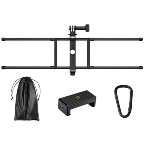 Telesin Fence Mount / hekbevestiging voor Smartphone & GoPro