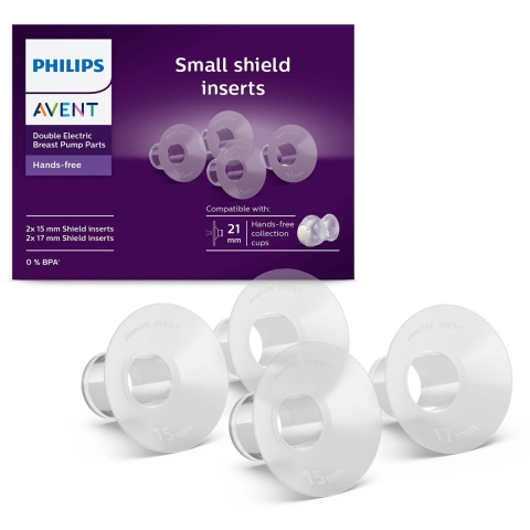 Philips Avent Handsfree borstschild inzetstukken - Small
