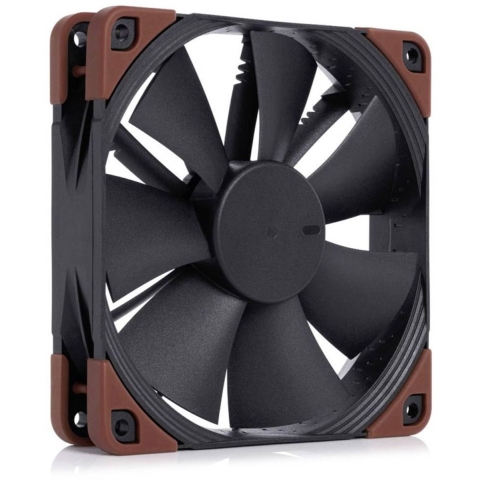 Noctua Noctua NF-F12 industrialPPC-24V-2000 SP IP67 PWM - 120mm PC-ventilator Bruin (b x h x d) 120 x 120 x 25 mm