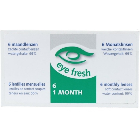 Eye Fresh Maandlenzen -5.75
