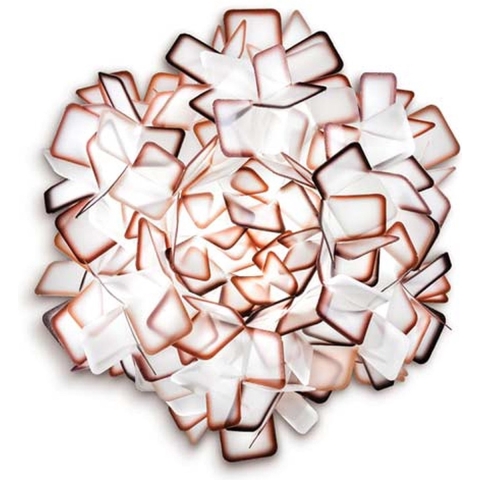 Slamp - Clizia Plafondlamp/Wandlamp Mini Oranje