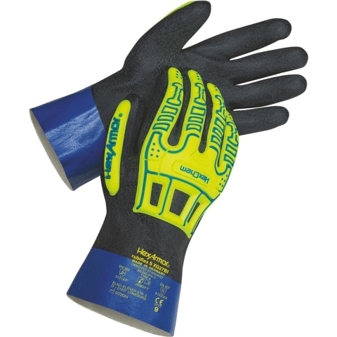 HexArmor 6070807 rubiflex S XG27BI Chemicaliënhandschoen Maat (handschoen): 7 EN 388:2016, EN 374-1:2016 ISO 374-1:2016 1 paar