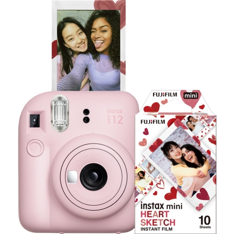 Fujifilm instax mini 12™ - Instant Camera - Automatische Belichting en Flits - Blossom Pink (1x)