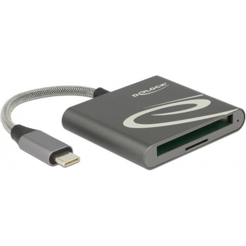 USB Type-C kaartlezer voor CF type I of Micro SD Kaartlezer