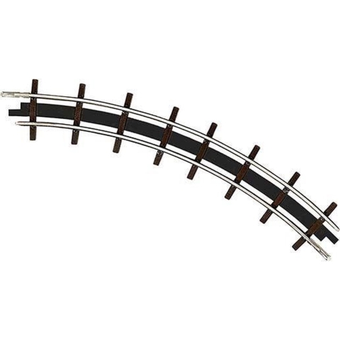 H0f veldbaan rails 12323 Gebogen rails 2 stuk(s)