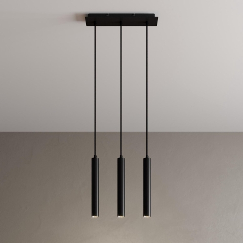 Arcchio - Franka 3 Hanglamp Black
