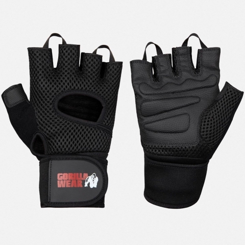 Gorilla Wear Jackson Lifting Handschoenen - Zwart - M