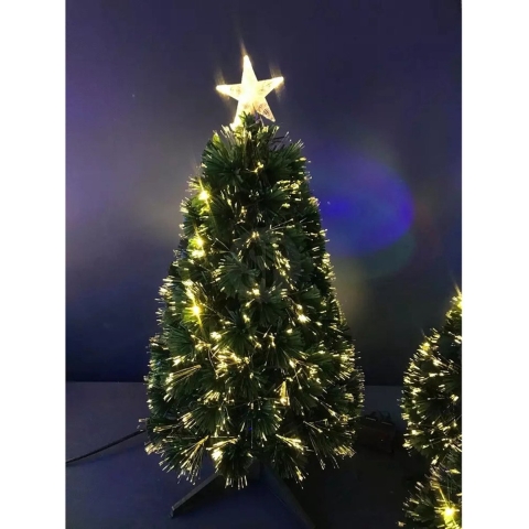 Home Styling Collectie Decoratieve kerstboom van glasvezel - 90 cm