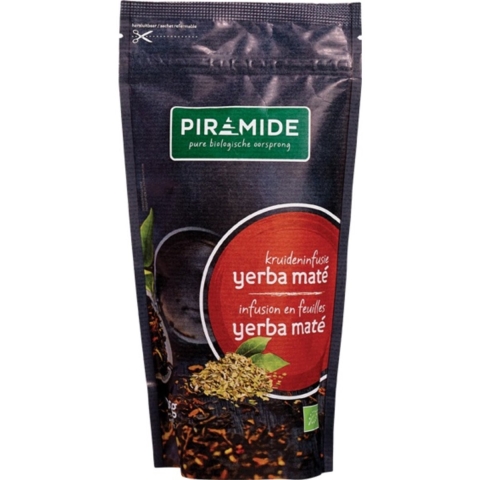 6x Piramide Biologische Thee Yerba Mate 100 gr