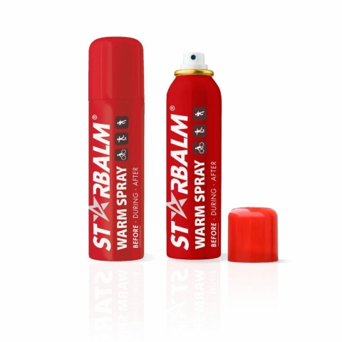 2x Starbalm Spray Warm 150 ml