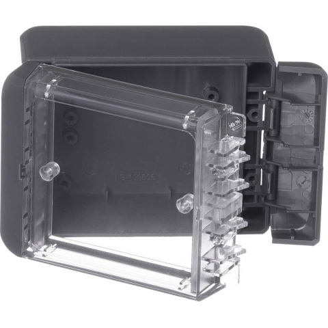 Bopla Bocube B 100806 PC-V0-G-7024 96022124 Outdoorbehuizing 80 x 113 x 60 Polycarbonaat (V0) Grafietgrijs (RAL 7024) 1 stuk(s)