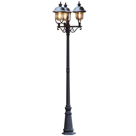Konstsmide 7243-000 Parma Staande buitenlamp E27 225 W Zwart