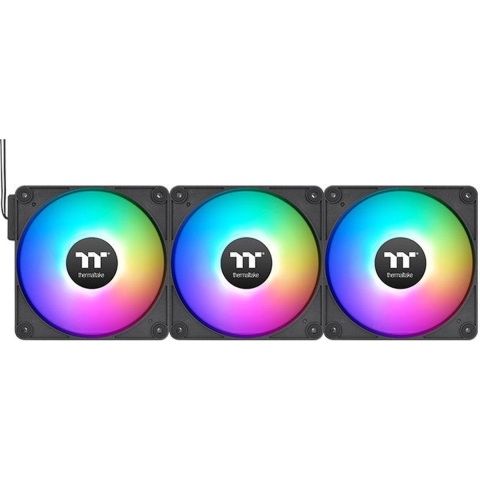 Thermaltake CT140 EX PC-ventilator Zwart Incl. LED-verlichting