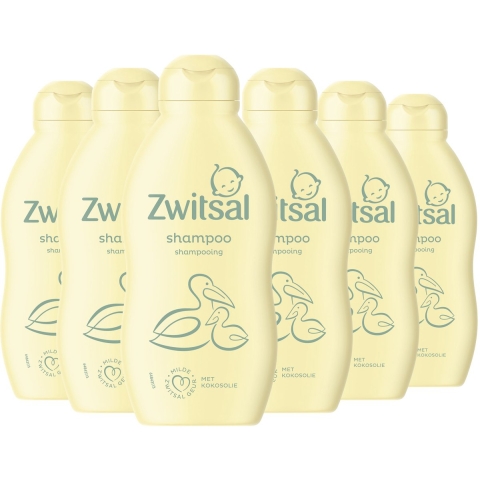 6x Zwitsal Shampoo 200 ml