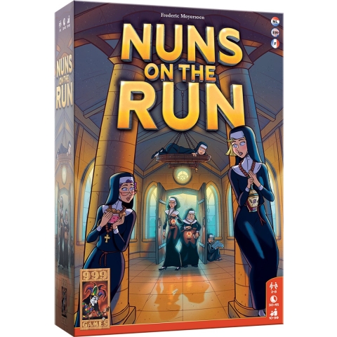 Nuns on the run - Bordspel
