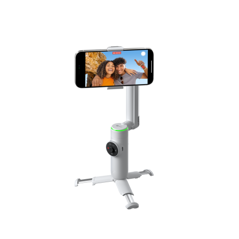 Insta360 Flow 2 Ai Tracker Bundle White Tripod Wit