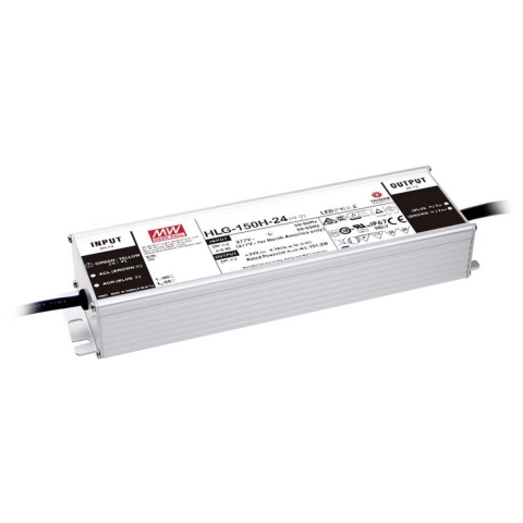 MEAN WELL HLG-150H-12AB LED-driver Constante spanning 150 W 7.5 - 12.5 A 10.8 - 13.5 V/DC Dimbaar, 3-in-1 dimmer, Instelbaar, PFC-schakeling, Outdoor,