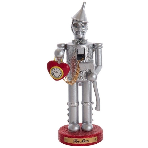 10 inch wizarood of oz tinman nutcracker. - Kurt s adler