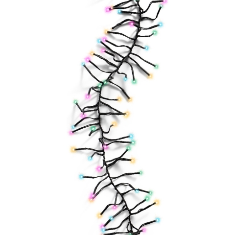 LED cluster l1350 cm zwrt/soft mlt kerst - Lumineo