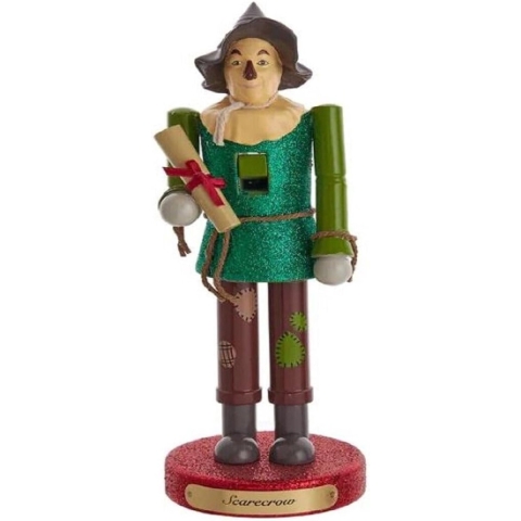 10 inch wizarood of oz scarecrow nutcracker. - Kurt s adler