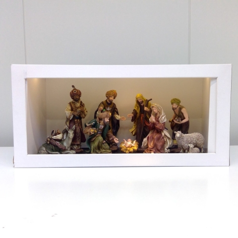 Poly nativity set / 9pc. - Timstor